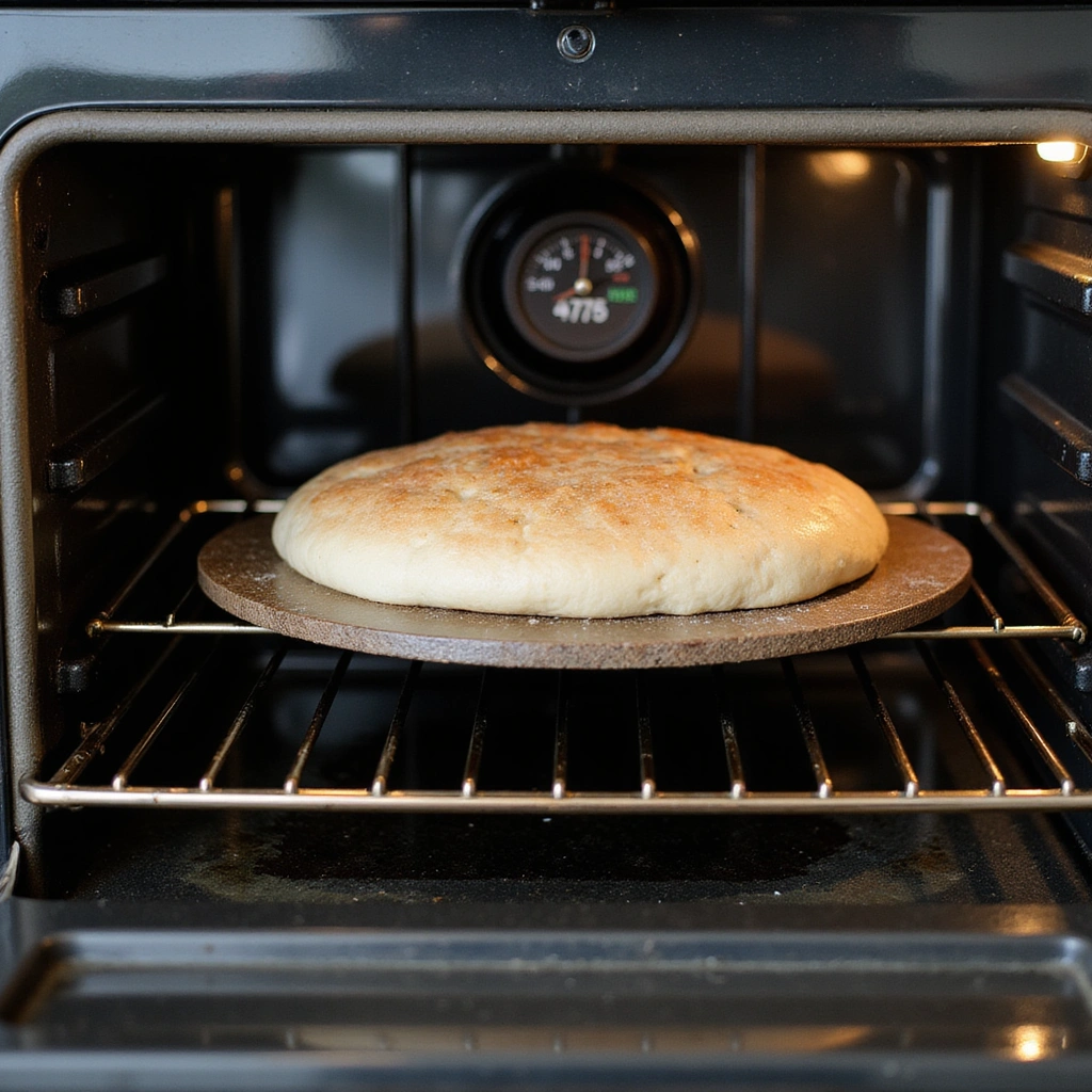 00 Flour Baking Recipes for Authentic Results - Step 5: Prepare the Baking Stone