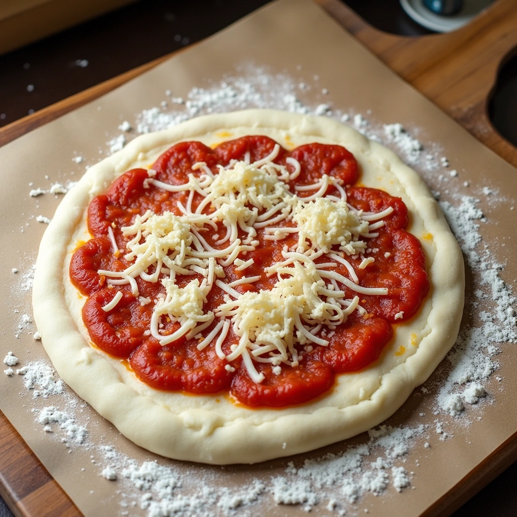 00 Flour Baking Recipes for Authentic Results - Step 6: Assemble the Pizza