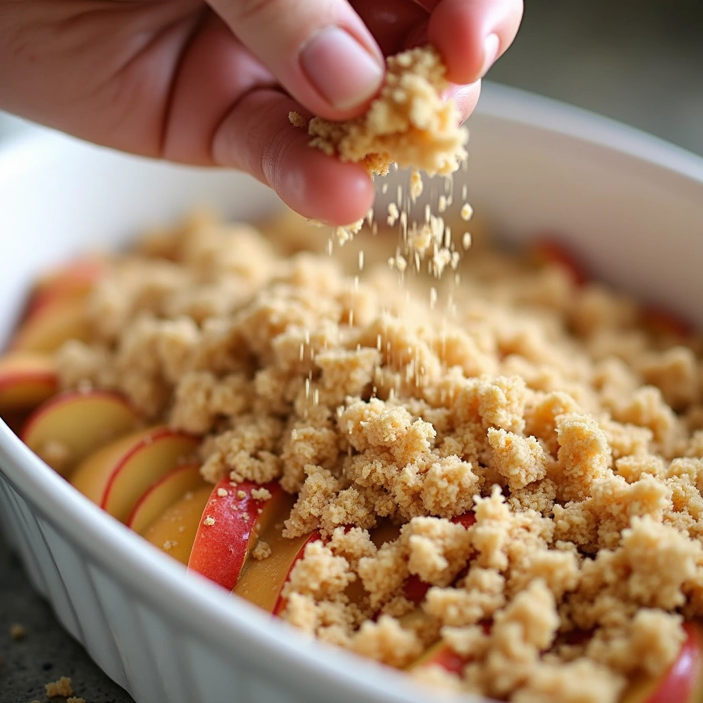 Apple Baker Baking Dish Recipes That Taste Amazing - Step 6: Add the Topping