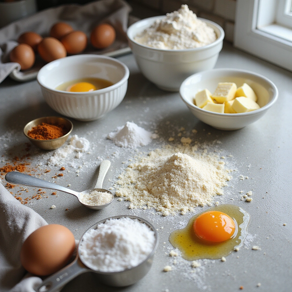 Baking Recipes Without Baking Powder That Still Rise - Step 1: Prepare Ingredients