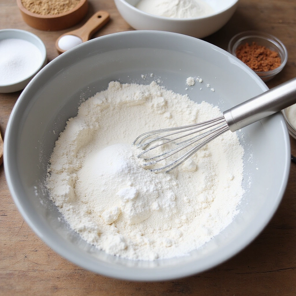 Baking Recipes in Grams Made Simple to Follow - Step 2: Mix the Dry Ingredients