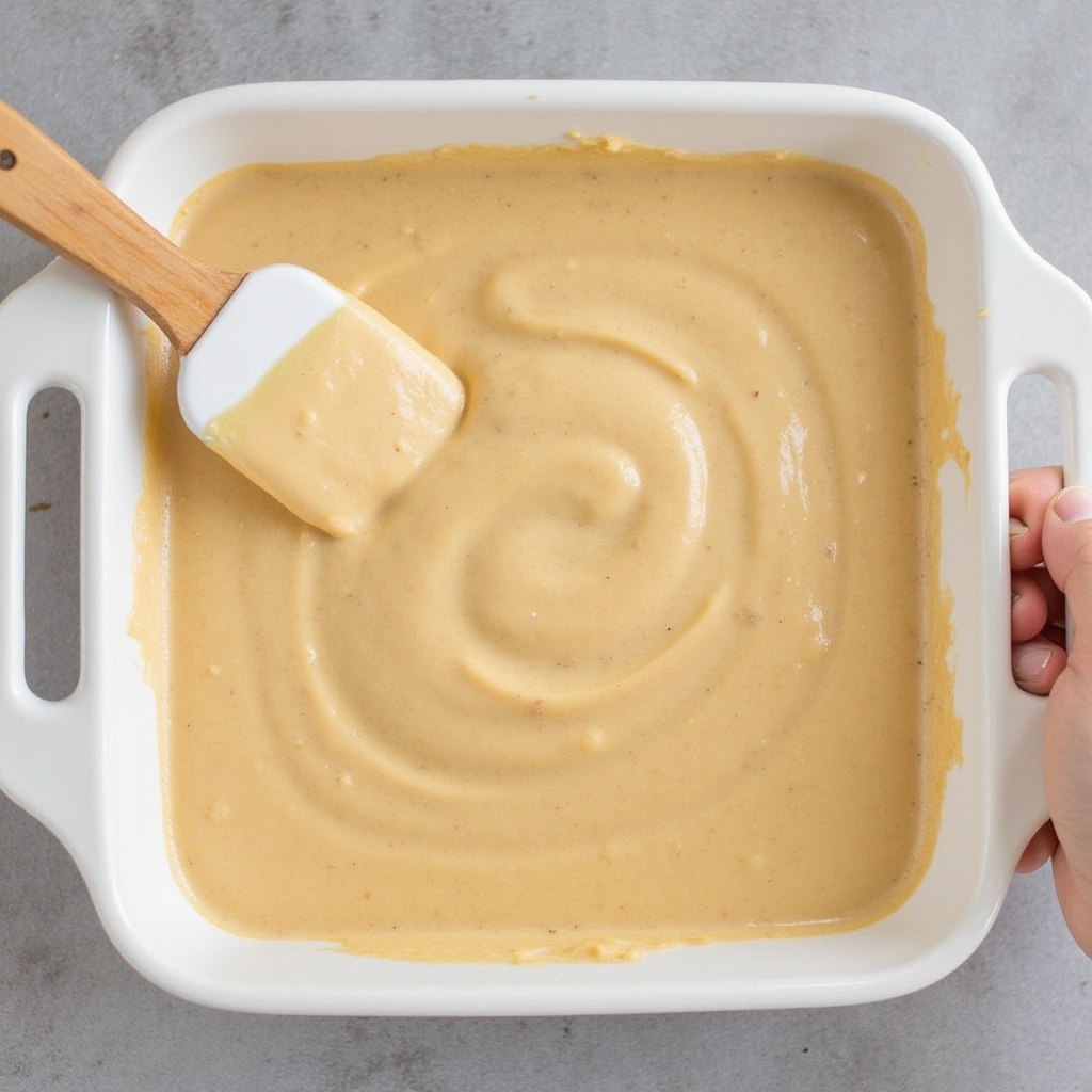 Baking with Blondie Recipes That Inspire - Step 7: Pour Batter into Baking Dish