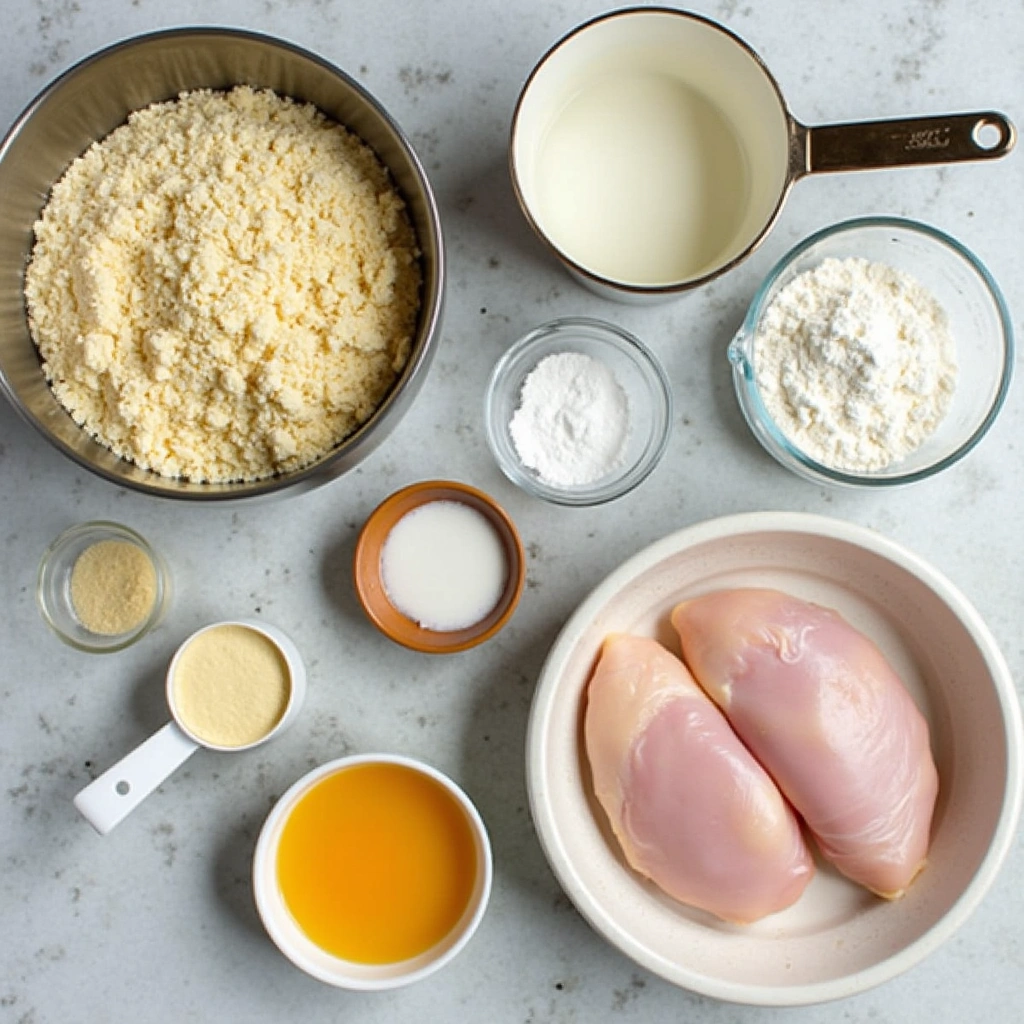 Bread Crumb Baking Recipes for Crispy Coatings - Step 1: Prepare Ingredients