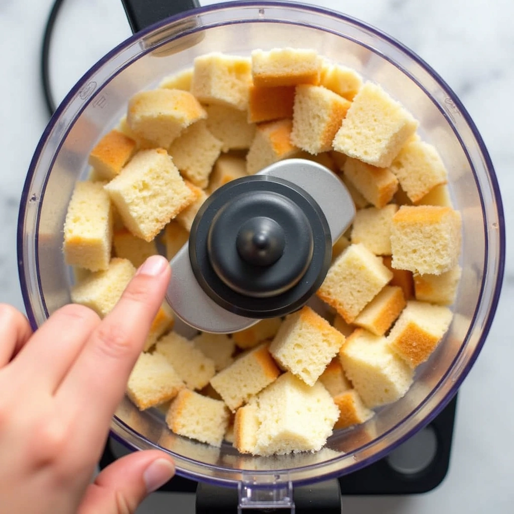 Bread Crumb Baking Recipes for Crispy Coatings - Step 2: Create Fresh Breadcrumbs