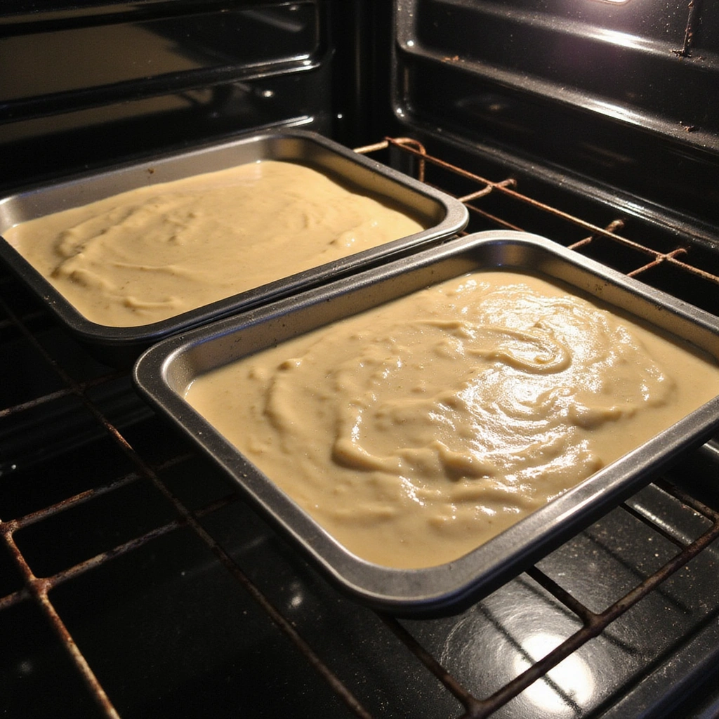 Coffee Extract Baking Recipes with Rich Aroma - Step 8: Bake the Batter