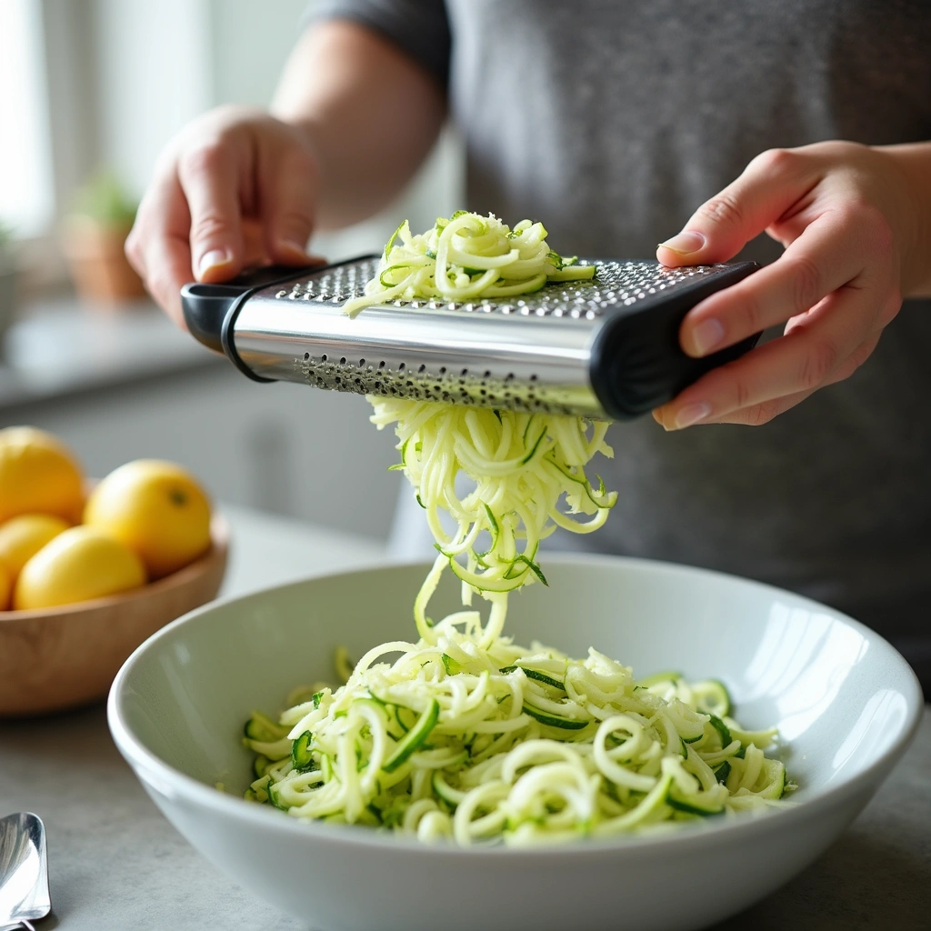 Delicious Gluten-Free Zucchini Bread Recipe: Moist & Flavorful! - Step 2: Shred the Zucchini
