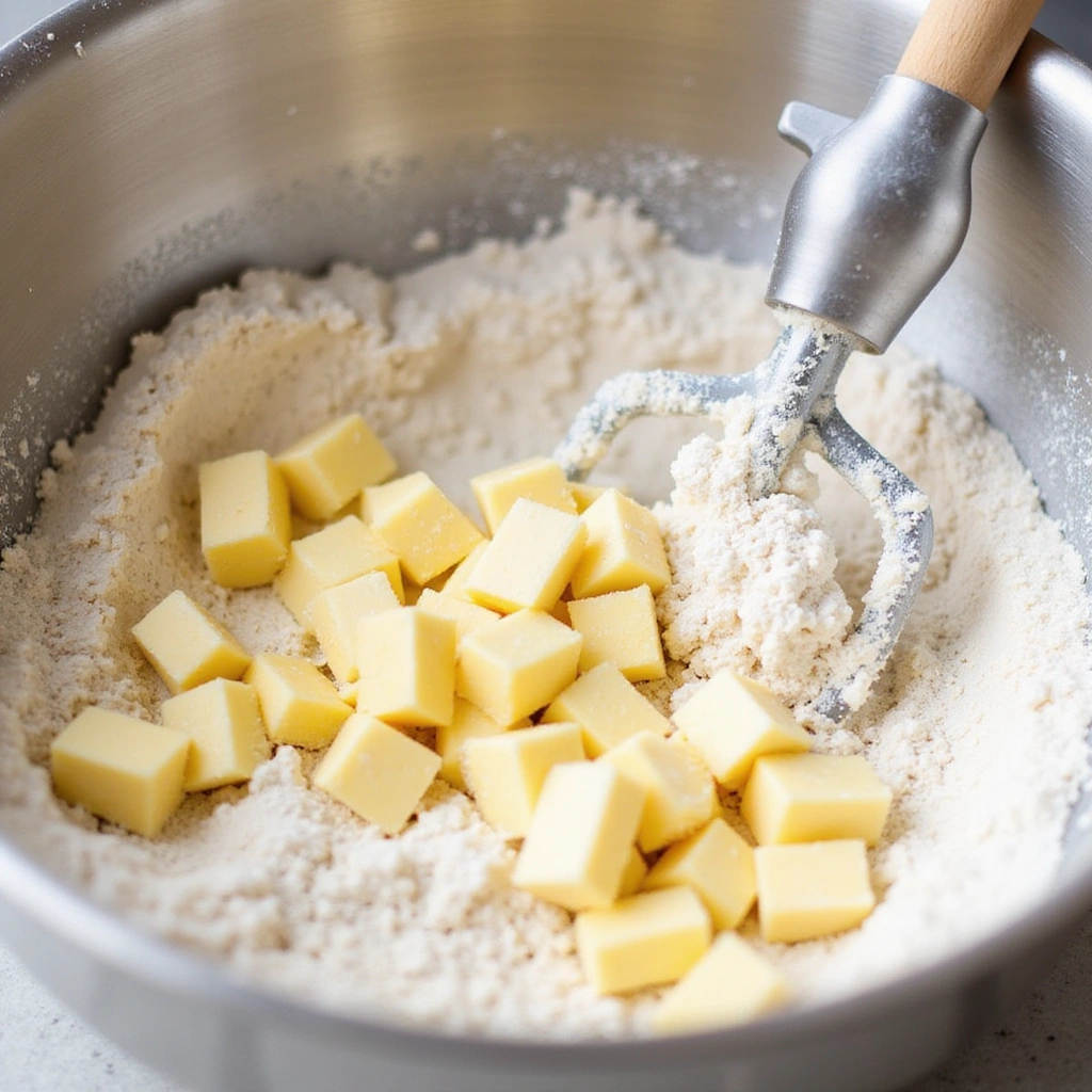Easy Baking Scones Recipes for Perfect Tea Time - Step 2: Cut in Butter