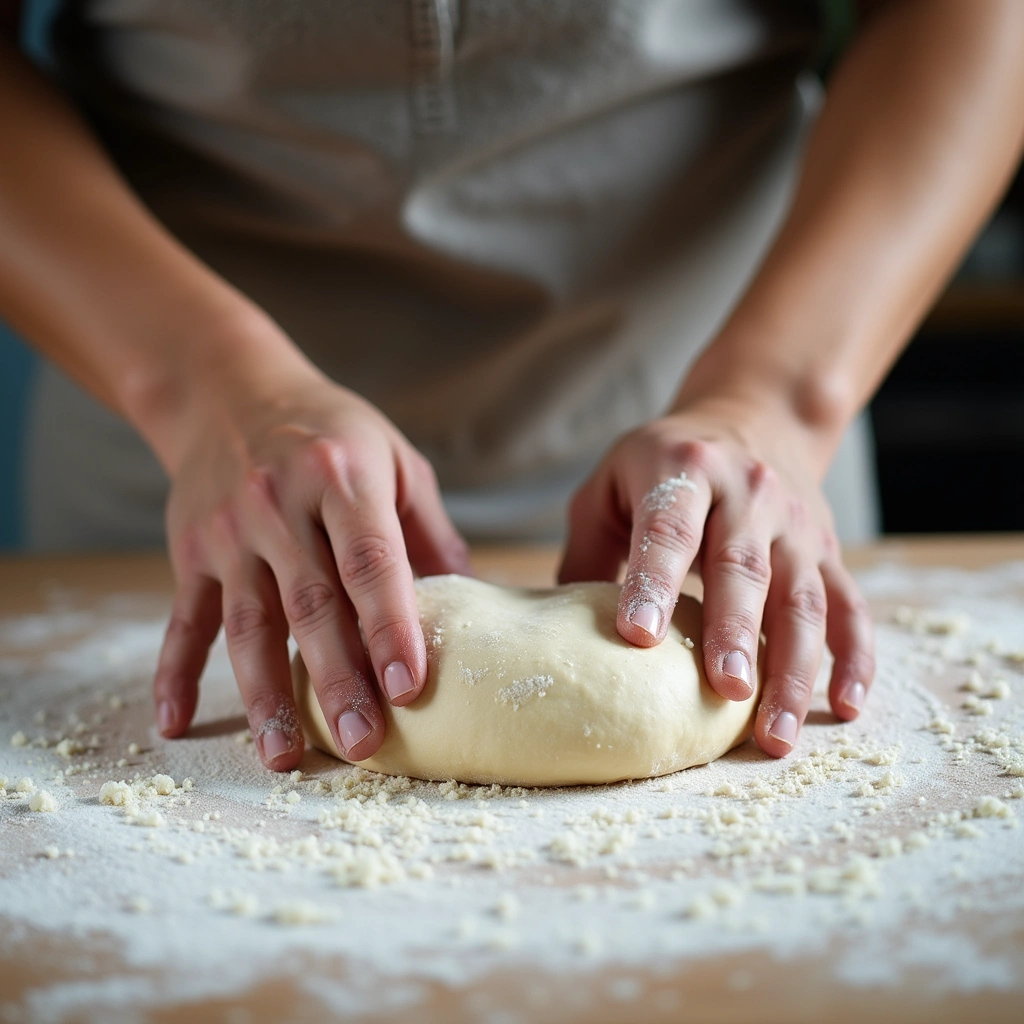 Flour Sack Towels for Baking Recipes and Kitchen Tips - Step 5: Knead the Dough