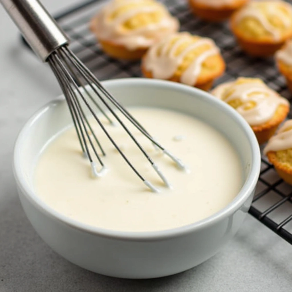 Freeze Dried Strawberry Baking Recipes with Fresh Flavor - Step 9: Prepare the Glaze