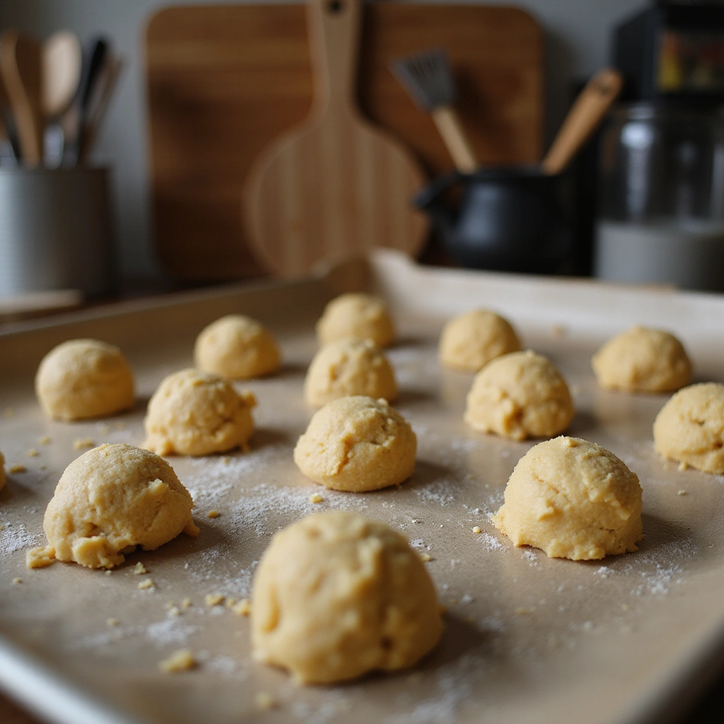 Fresh Ginger Baking Recipes with Bold Flavor - Step 8: Scoop and Bake