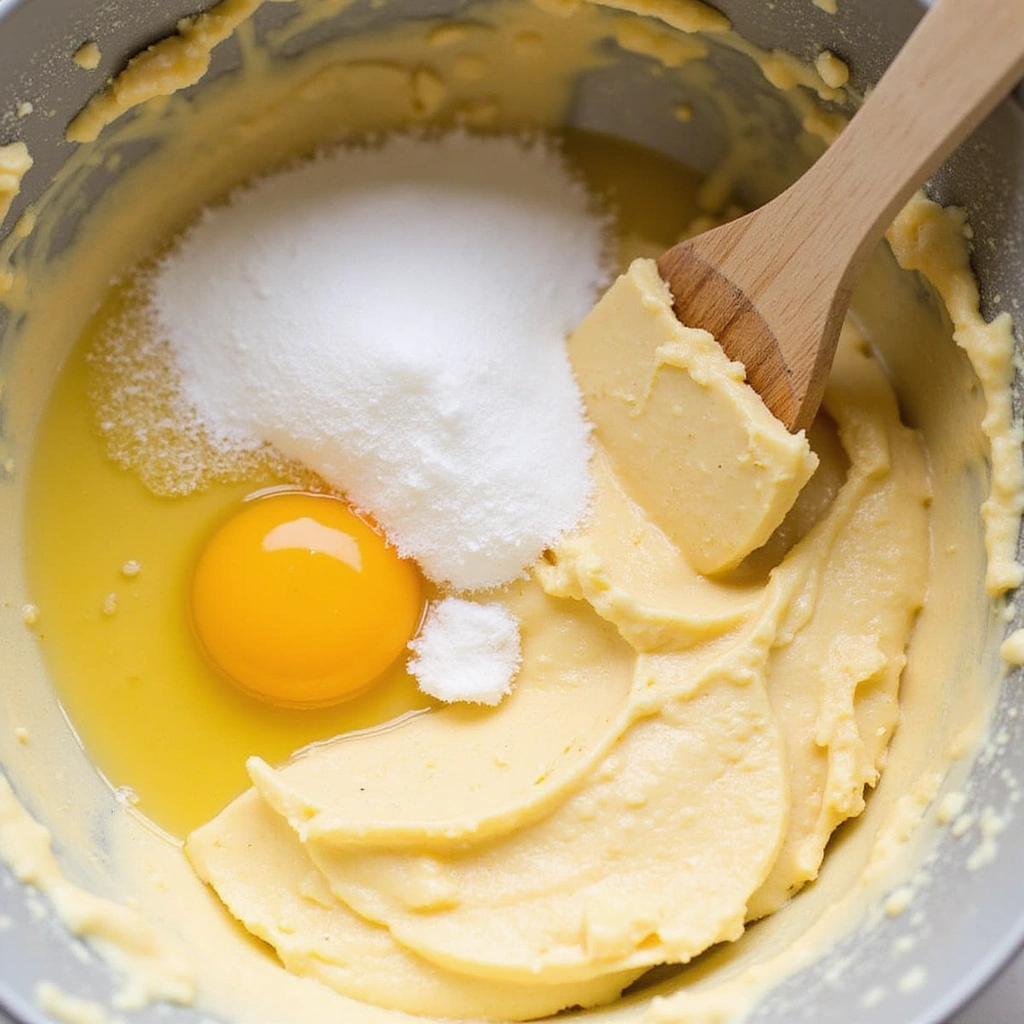 Frozen Banana Baking Recipes for Sweet Treats - Step 5: Add Egg and Bananas