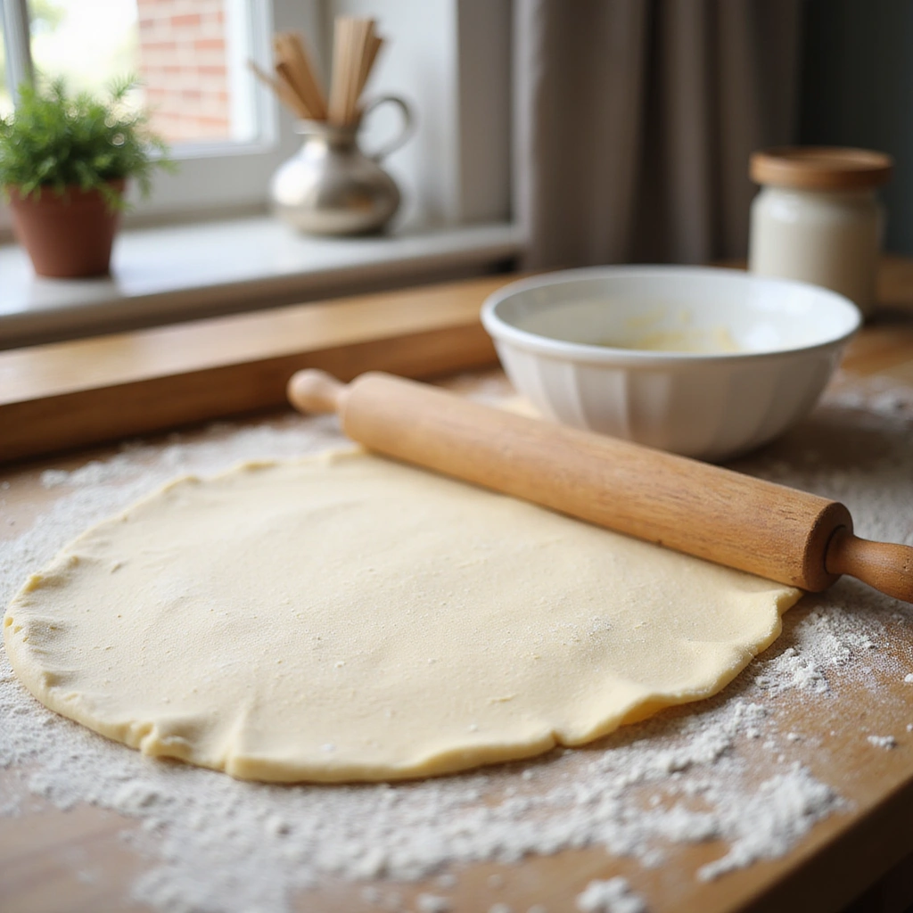 Frozen Rhubarb Baking Recipes That Taste Fresh - Step 4: Roll out the Crust