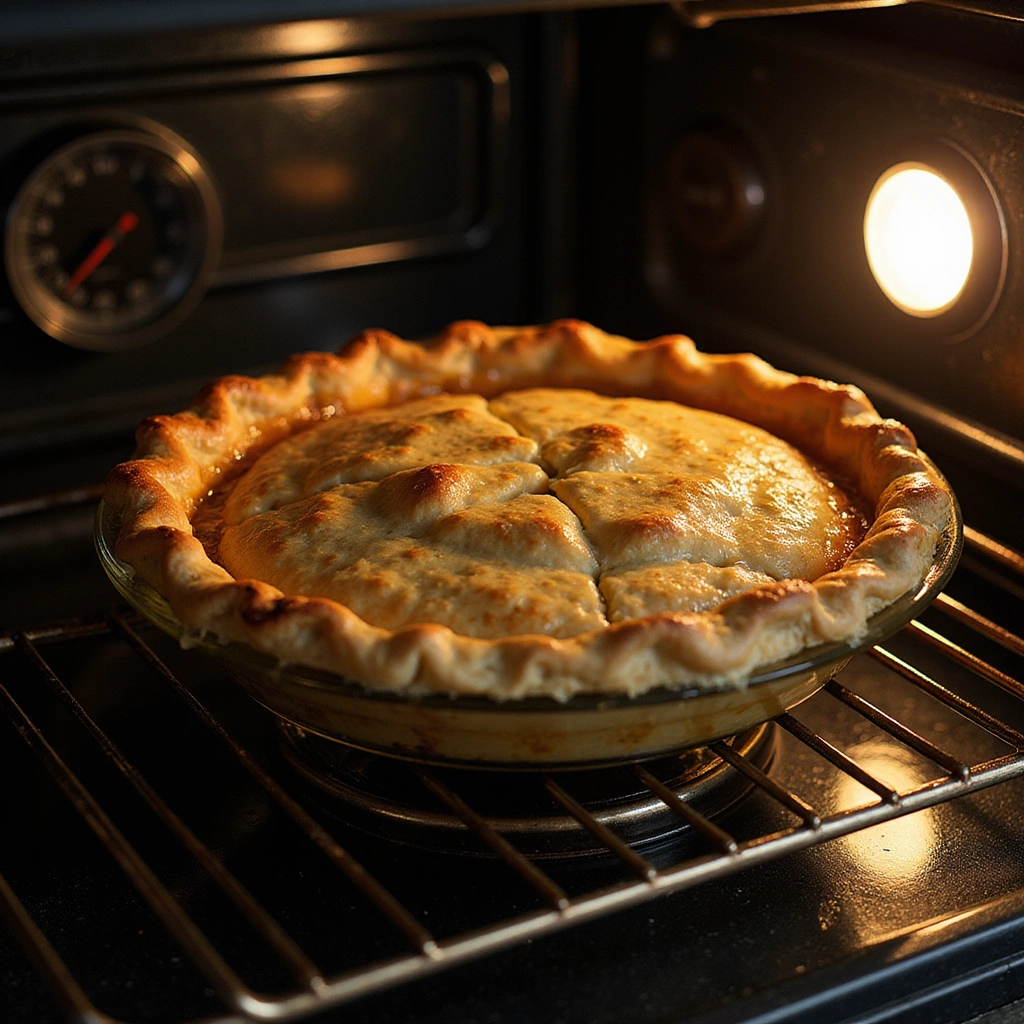 Frozen Rhubarb Baking Recipes That Taste Fresh - Step 7: Bake the Pie