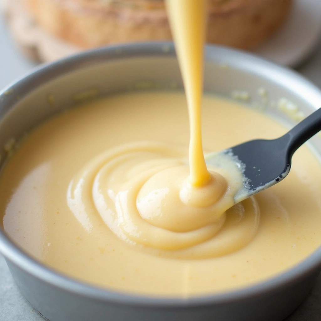 How to Use Baking Powder in Recipes the Right Way - Step 8: Pour Batter into Pan