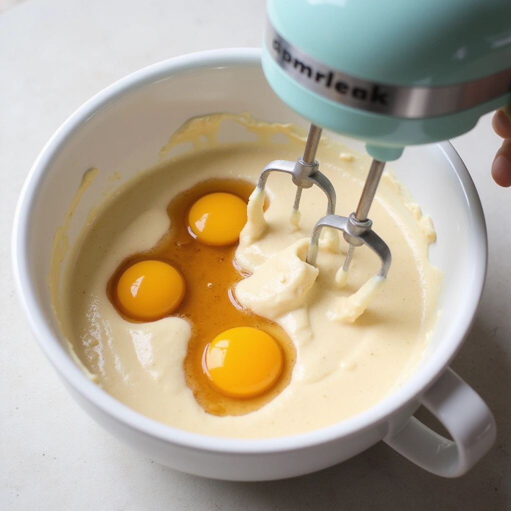 How to Use Baking Soda in Recipes for Best Results - Step 3: Add Eggs and Vanilla