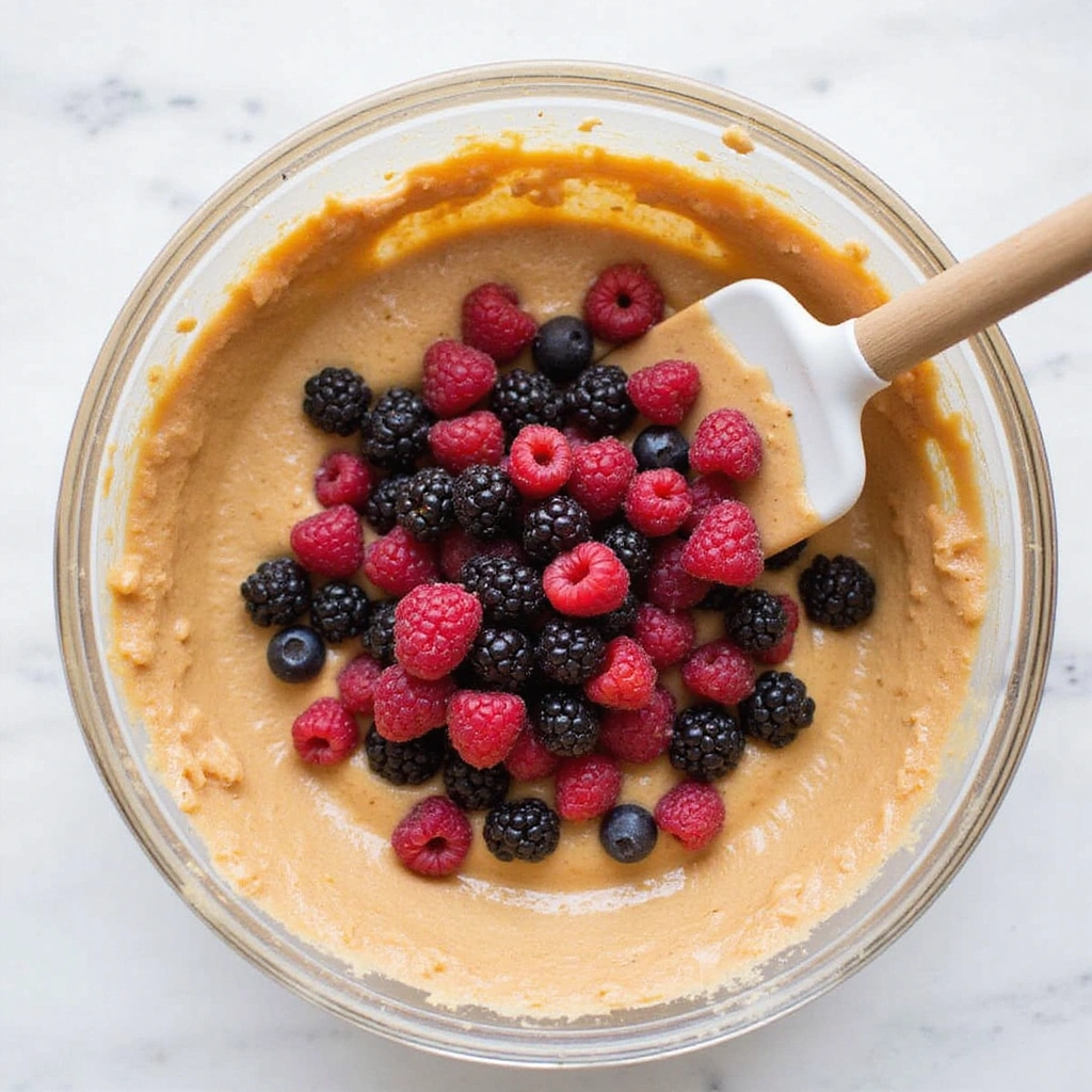 Joy of Baking Recipes That Never Fail - Step 5: Fold in Berries