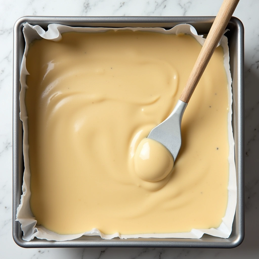 Kitchen Witch Baking Recipes with a Magical Touch - Step 5: Pour Batter into Pan