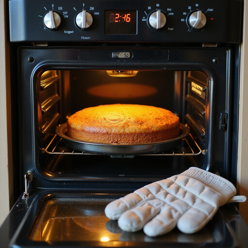 Kitchen Witch Baking Recipes with a Magical Touch - Step 6: Bake the Cake