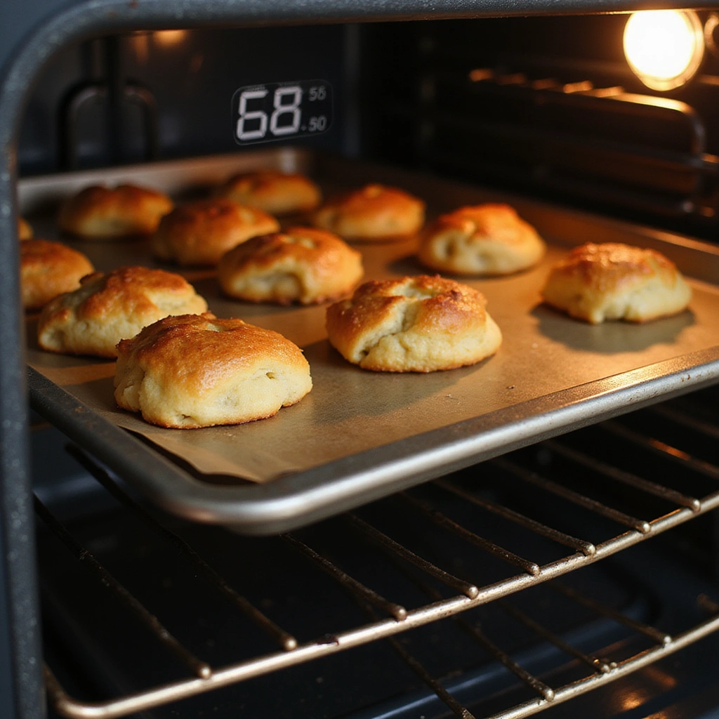 Malted Milk Powder Baking Recipes with Old-Fashioned Taste - Step 9: Bake in Preheated Oven