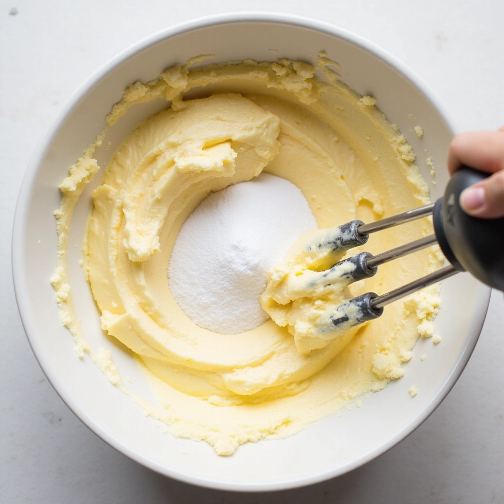 Matcha Tea Baking Recipes That Look and Taste Beautiful - Step 3: Cream Butter and Sugar
