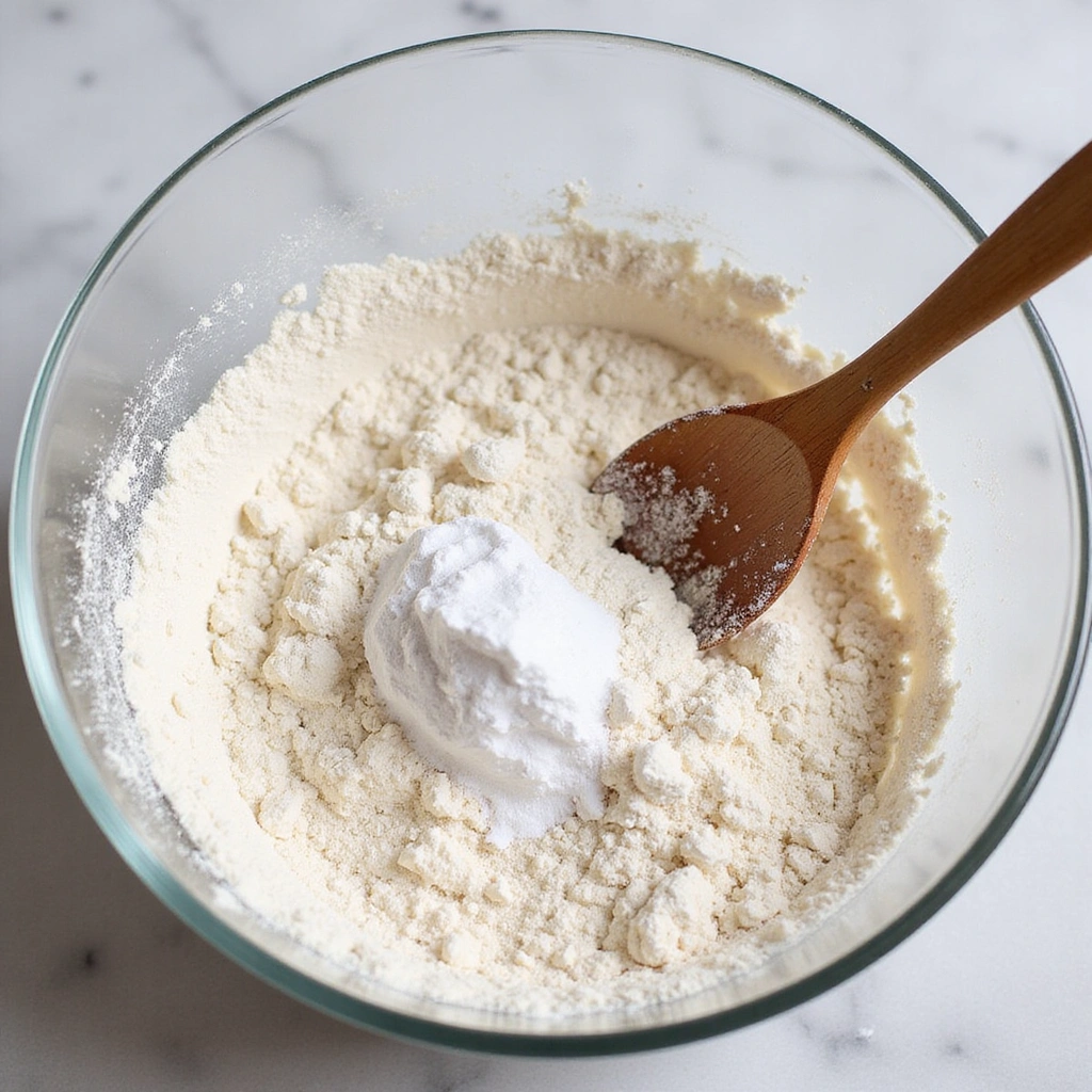 Matcha Tea Baking Recipes That Look and Taste Beautiful - Step 5: Combine Dry Ingredients