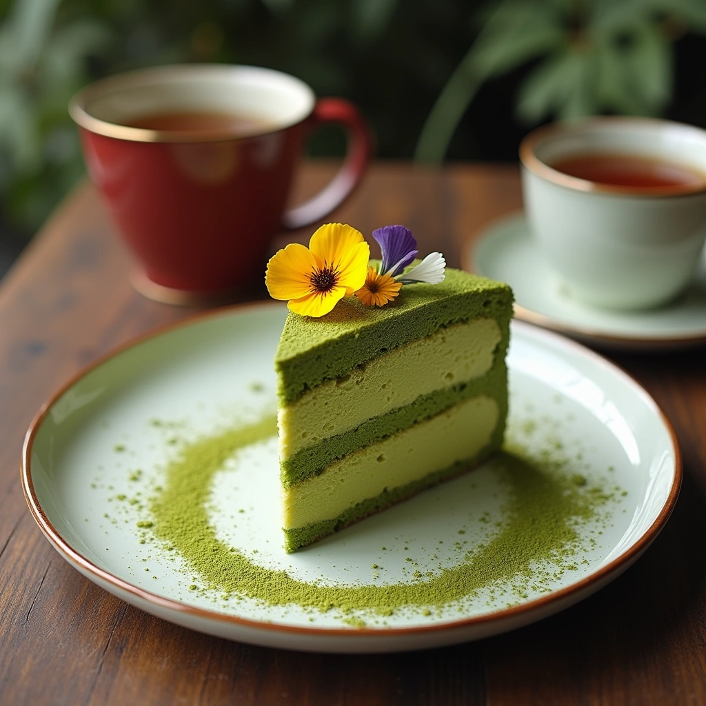 Matcha Tea Baking Recipes That Look and Taste Beautiful - Step 9: Serve and Enjoy