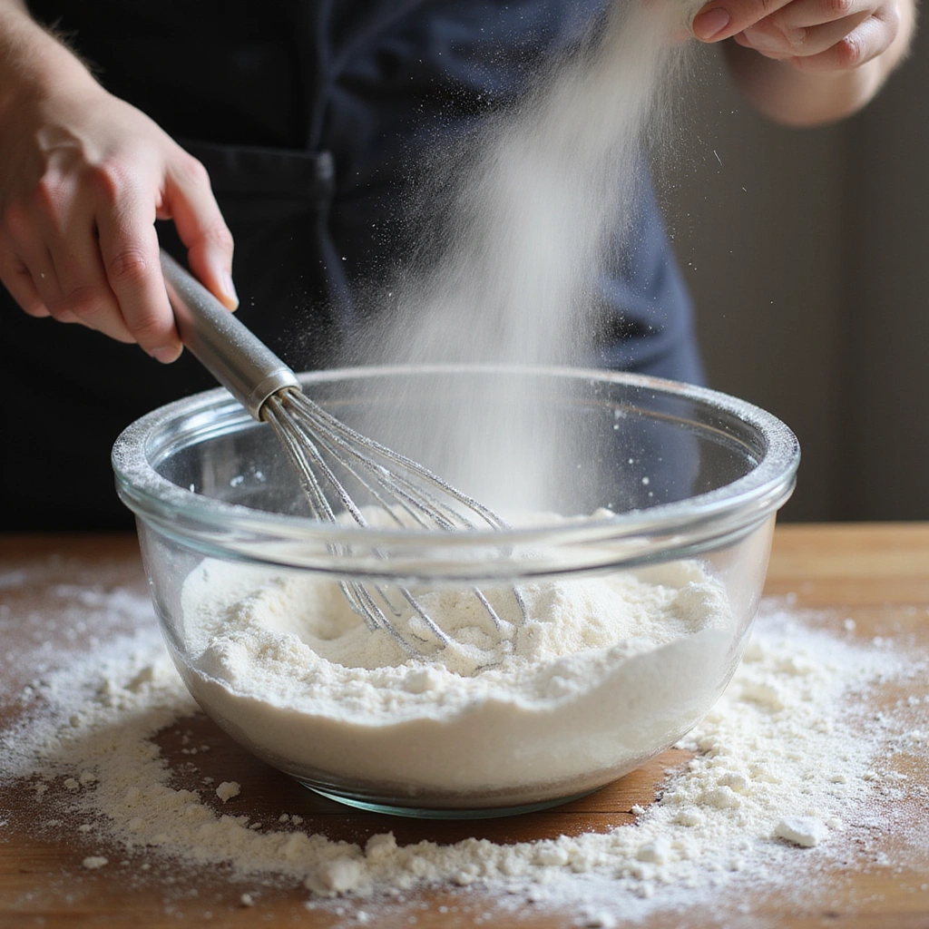 Silicone Baking Molds Recipes for Fun Shapes - Step 2: Mix Dry Ingredients