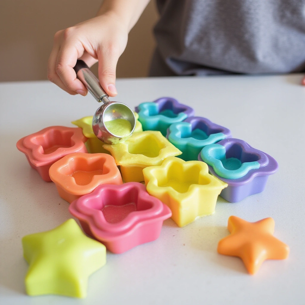 Silicone Baking Molds Recipes for Fun Shapes - Step 6: Fill the Molds