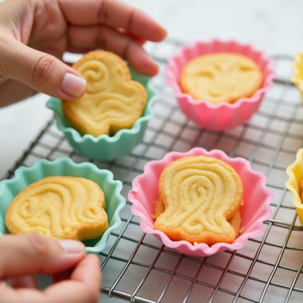 Silicone Baking Molds Recipes for Fun Shapes - Step 8: Cool and Remove from Molds