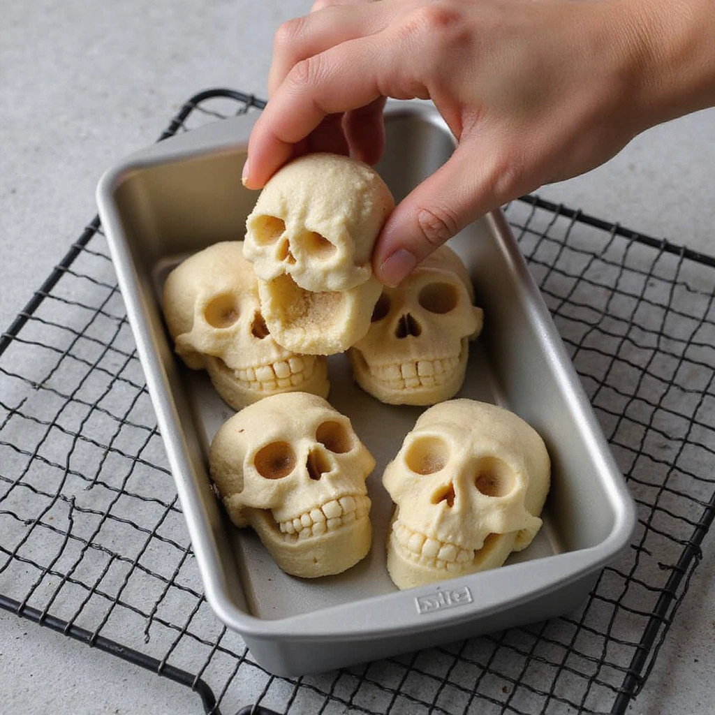 Skull Baking Pan Recipes for Halloween and Beyond - Step 6: Cool the Skulls