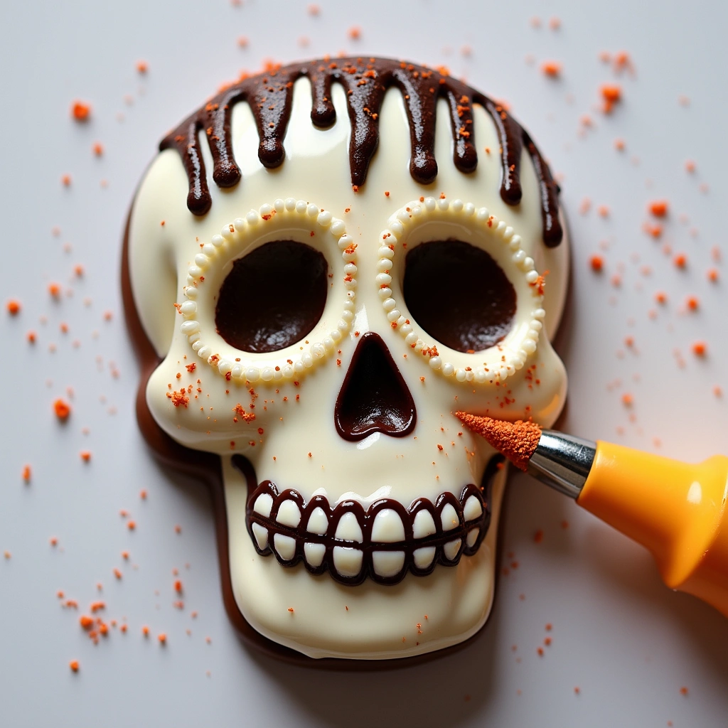 Skull Baking Pan Recipes for Halloween and Beyond - Step 8: Decorate the Skulls
