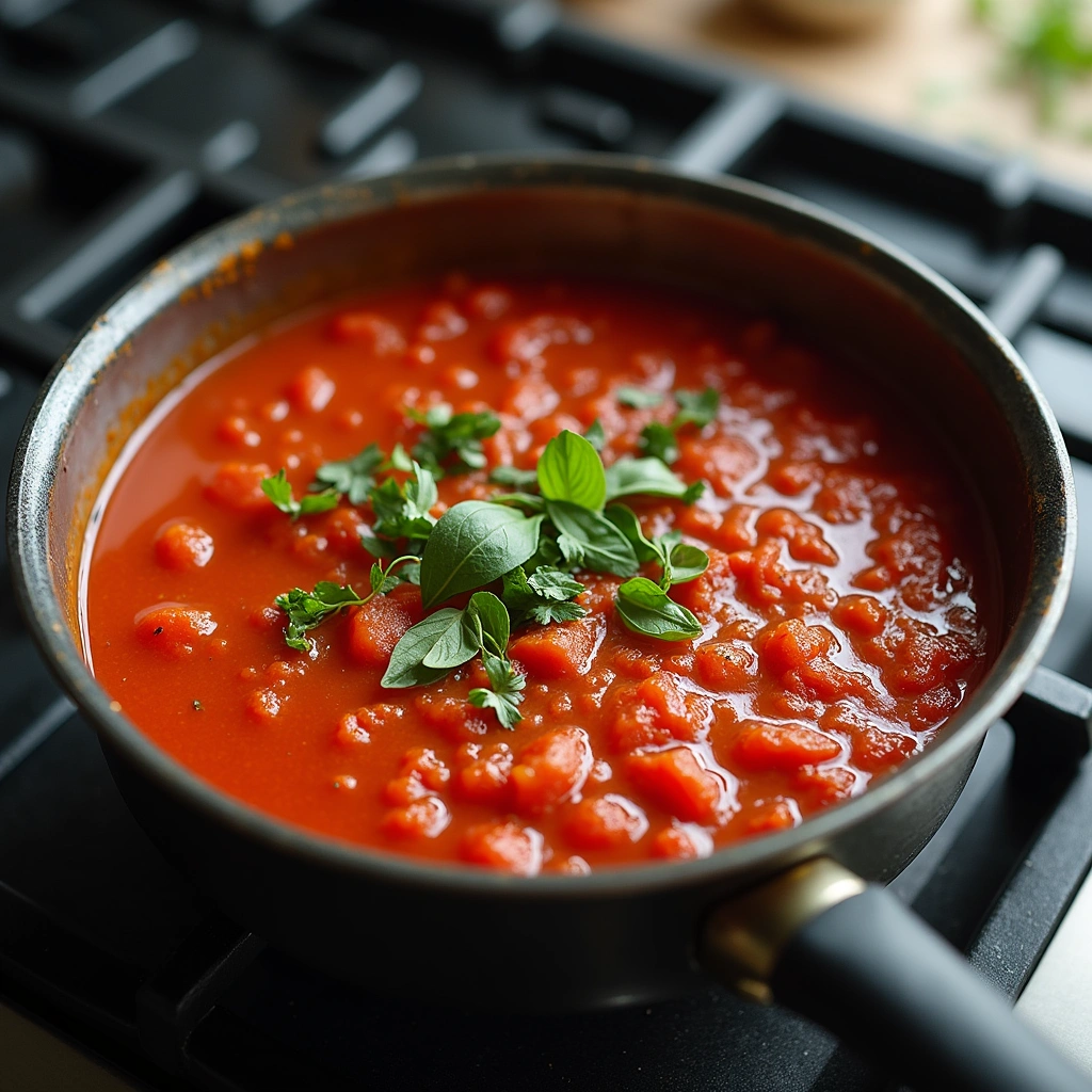 The Ultimate Guide to Pizza Stone Baking: Perfect Crust Every Time 7 The Ultimate Guide to Pizza Stone Baking: Perfect Crust Every Time - Step 6: Prepare the Sauce