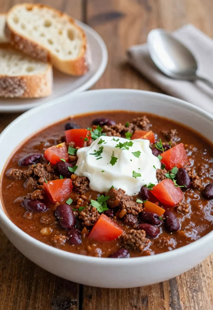 10 Easy Dinner Recipes for Two Simple Evenings - 9. Quick Chili Con Carne 1