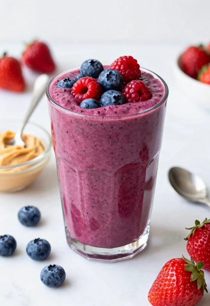 10 Keto Breakfast Recipes for Easy Morning Meals 12 10 Keto Breakfast Recipes for Easy Morning Meals - 2. Berry Blast Keto Smoothie 1