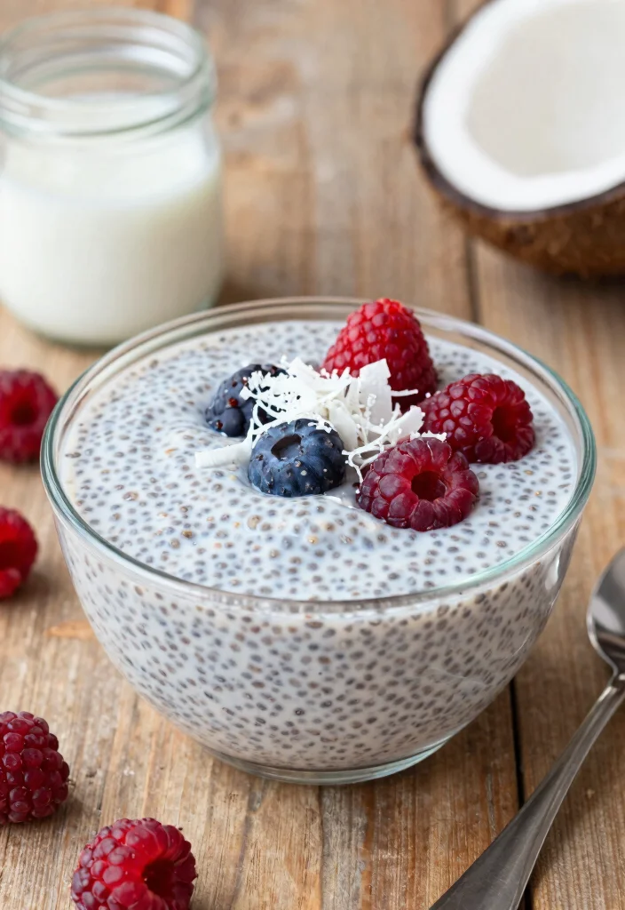 10 Keto Breakfast Recipes for Easy Morning Meals 23 10 Keto Breakfast Recipes for Easy Morning Meals - 3. Coconut Chia Seed Pudding 1