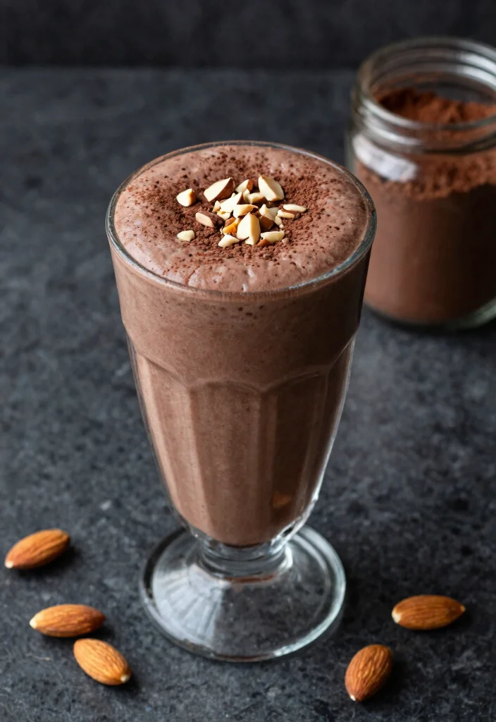 10 Keto Breakfast Recipes for Easy Morning Meals 56 10 Keto Breakfast Recipes for Easy Morning Meals - 6. Chocolate Almond Smoothie 1