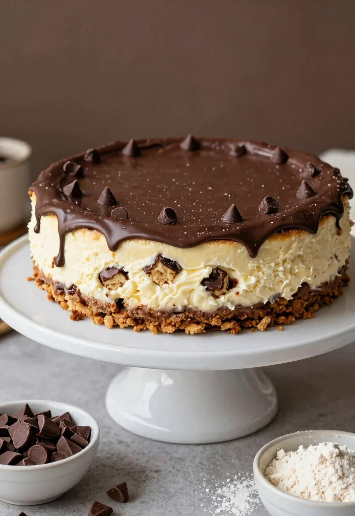 10 Keto Cheesecake Recipes for Rich Guilt Free Desserts 100 10 Keto Cheesecake Recipes for Rich Guilt Free Desserts - 10. Chocolate Chip Cookie Dough Keto Cheesecake 1