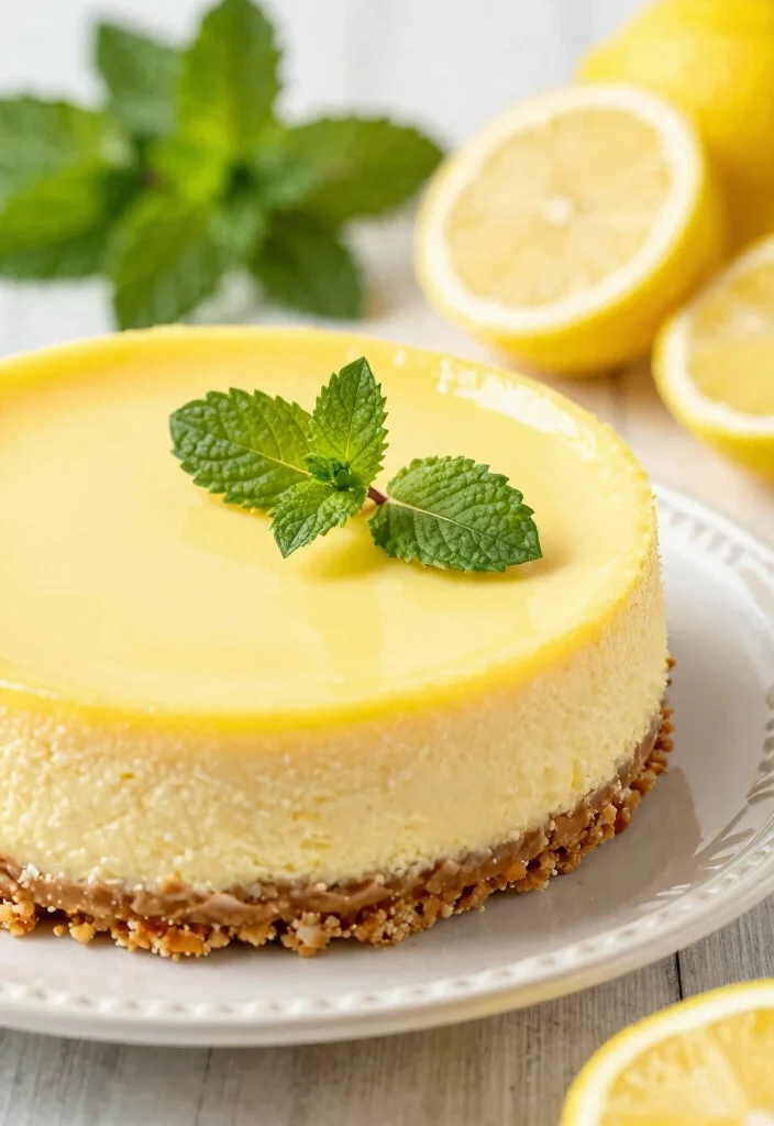 10 Keto Cheesecake Recipes for Rich Guilt Free Desserts 23 10 Keto Cheesecake Recipes for Rich Guilt Free Desserts - 3. Lemon Mint Keto Cheesecake 1