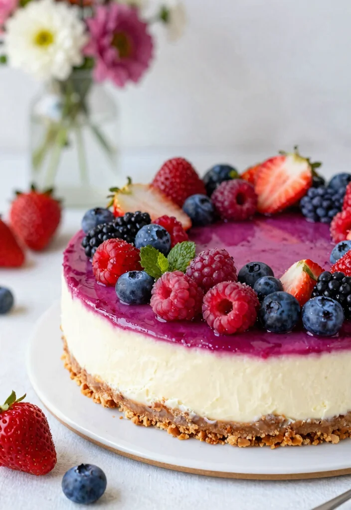 10 Keto Cheesecake Recipes for Rich Guilt Free Desserts 45 10 Keto Cheesecake Recipes for Rich Guilt Free Desserts - 5. Berry Bliss Keto Cheesecake 1