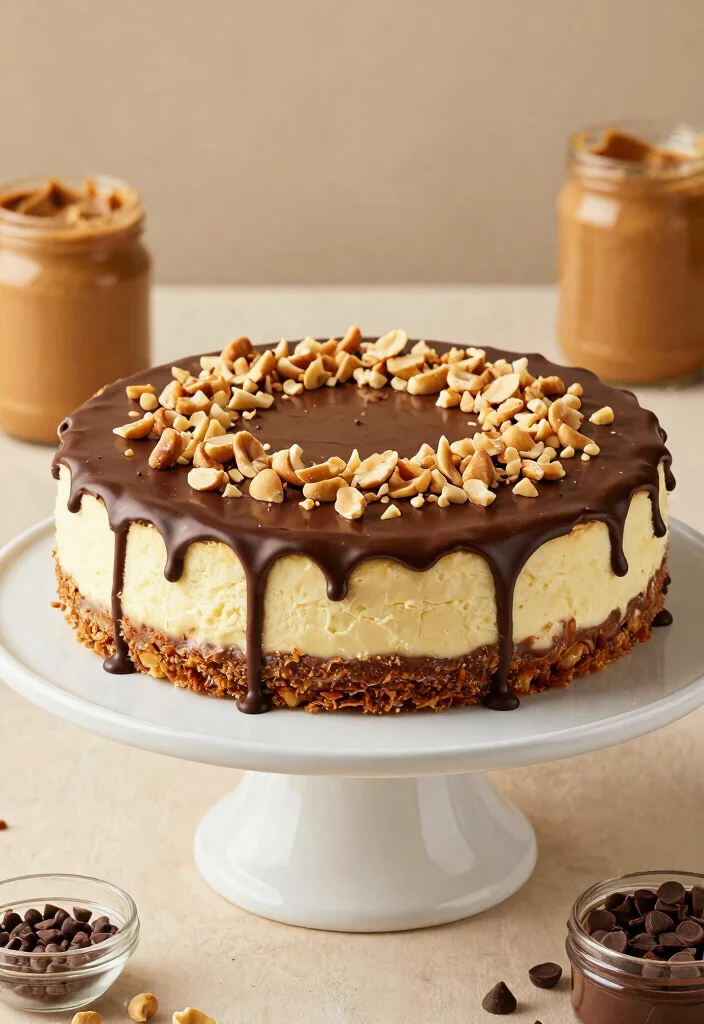 10 Keto Cheesecake Recipes for Rich Guilt Free Desserts 56 10 Keto Cheesecake Recipes for Rich Guilt Free Desserts - 6. Peanut Butter Keto Cheesecake 1