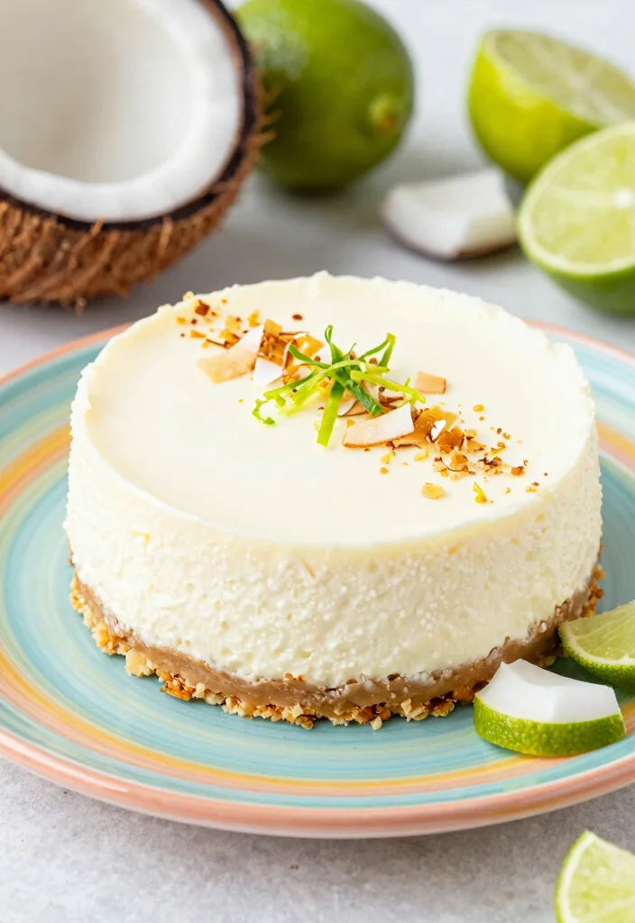 10 Keto Cheesecake Recipes for Rich Guilt Free Desserts 89 10 Keto Cheesecake Recipes for Rich Guilt Free Desserts - 9. Coconut Lime Keto Cheesecake 1
