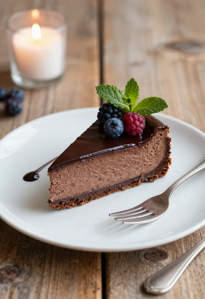 10 Keto Dessert Recipes for Low Carb Sweet Treats 45 10 Keto Dessert Recipes for Low Carb Sweet Treats - 5. Keto Chocolate Cheesecake 1