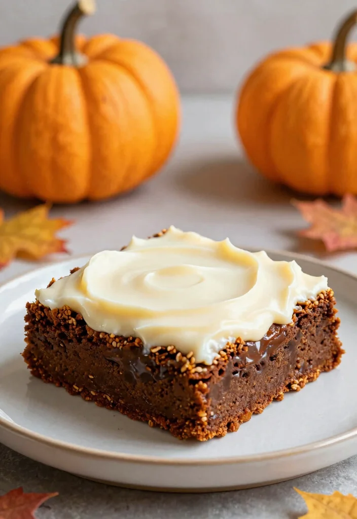 10 Pumpkin Dessert Recipes for Cozy Seasonal Baking 56 10 Pumpkin Dessert Recipes for Cozy Seasonal Baking - 6. Pumpkin Spice Brownies 1