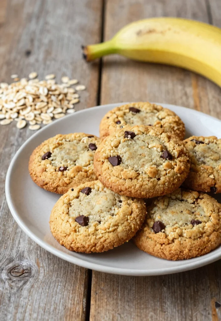 12 Banana Dessert Recipes for Simple Comfort Treats - 2. Banana Oatmeal Cookies 1