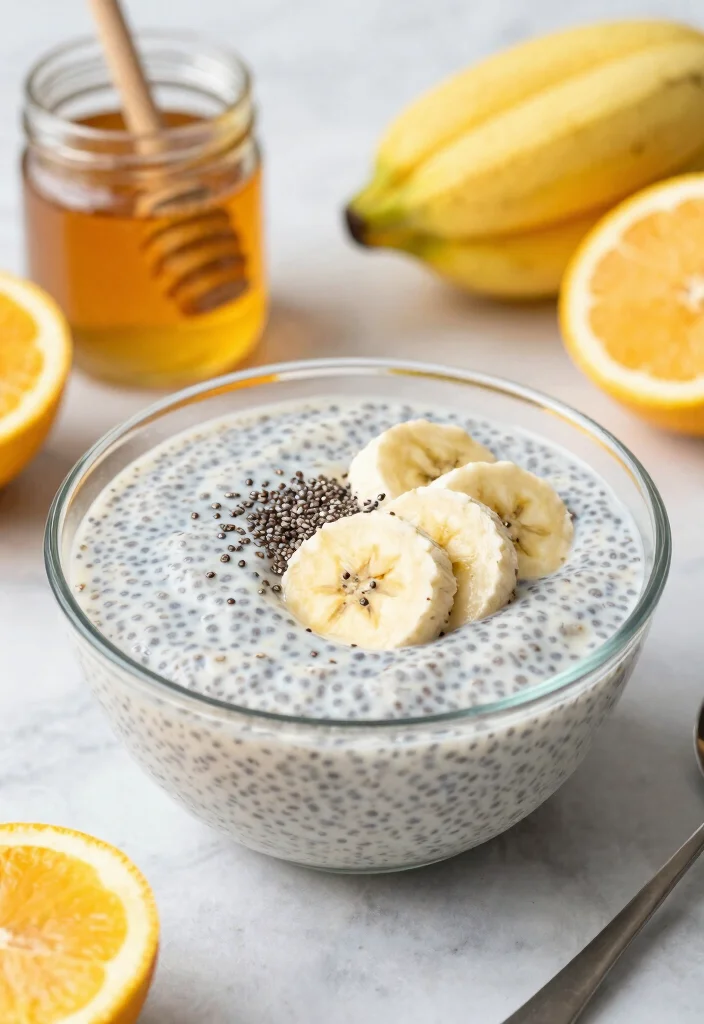 12 Banana Dessert Recipes for Simple Comfort Treats - 5. Banana Chia Seed Pudding 1
