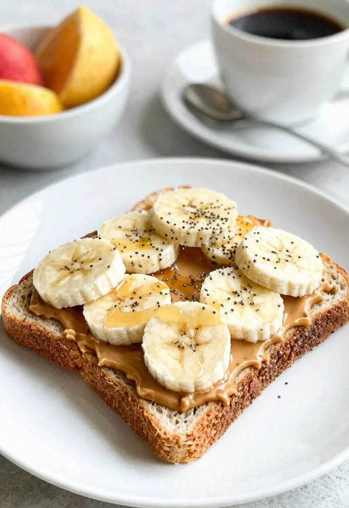 12 Banana Dessert Recipes for Simple Comfort Treats - 9. Peanut Butter Banana Toast 1