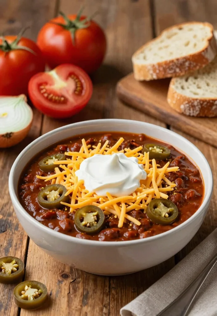 12 Crockpot Dinner Recipes for Stress Free Cooking - 3. Chili con Carne 1
