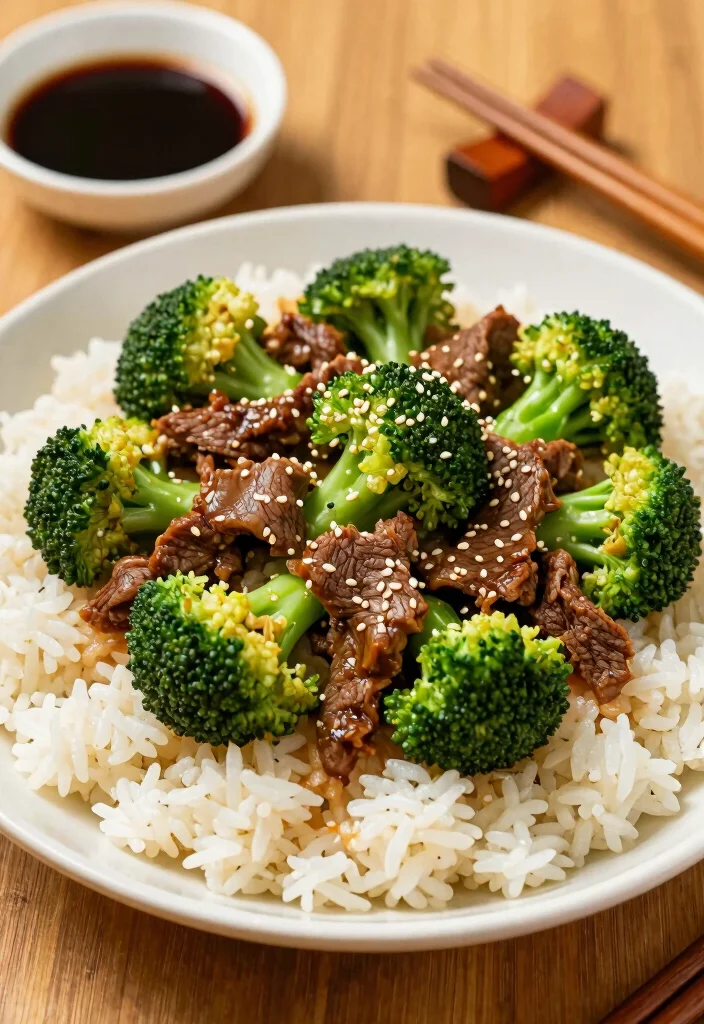 12 Crockpot Dinner Recipes for Stress Free Cooking - 6. Beef and Broccoli Stir Fry 1