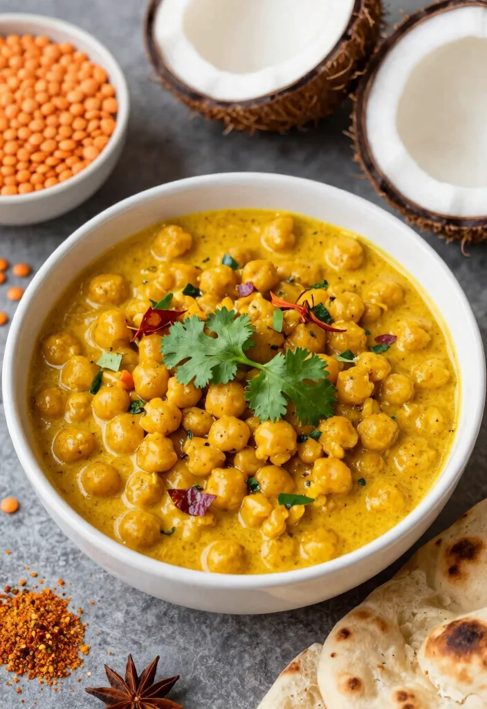 12 Crockpot Dinner Recipes for Stress Free Cooking - 7. Coconut Curry Lentils 1