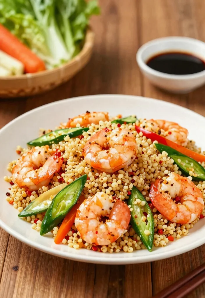 12 Easy Dinner Recipes for Busy Weeknights 12 12 Easy Dinner Recipes for Busy Weeknights - 2. Spicy Shrimp & Quinoa Stir-Fry 1